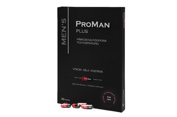 Proman Plus je zabalený v luxusním krabičkovém balení.